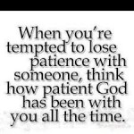 Fruit of the Spirit…PATIENCE